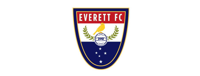 Everett Football Club sports logo design
