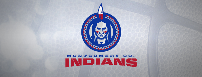 Montgomery County Indians, sports logo design